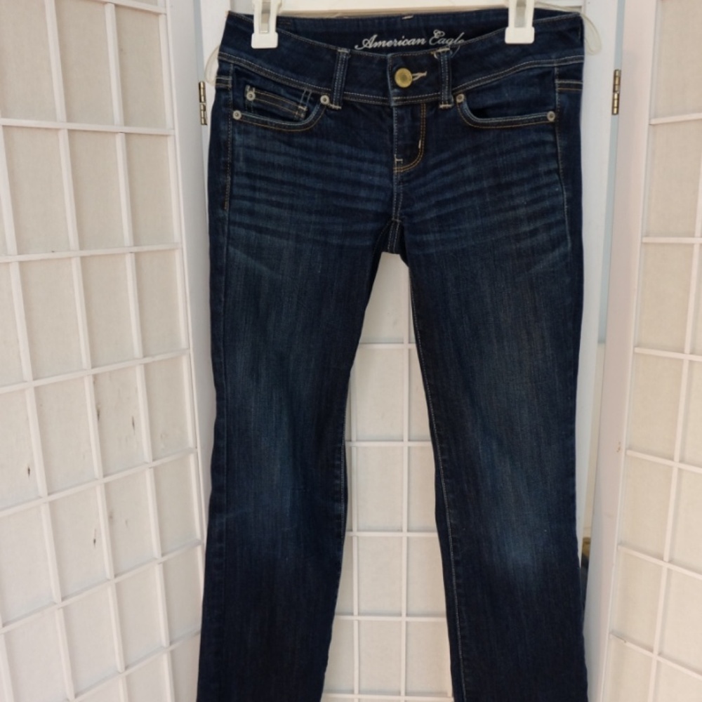 American Eagle Low Cut Slim Boot Stretch Jeans